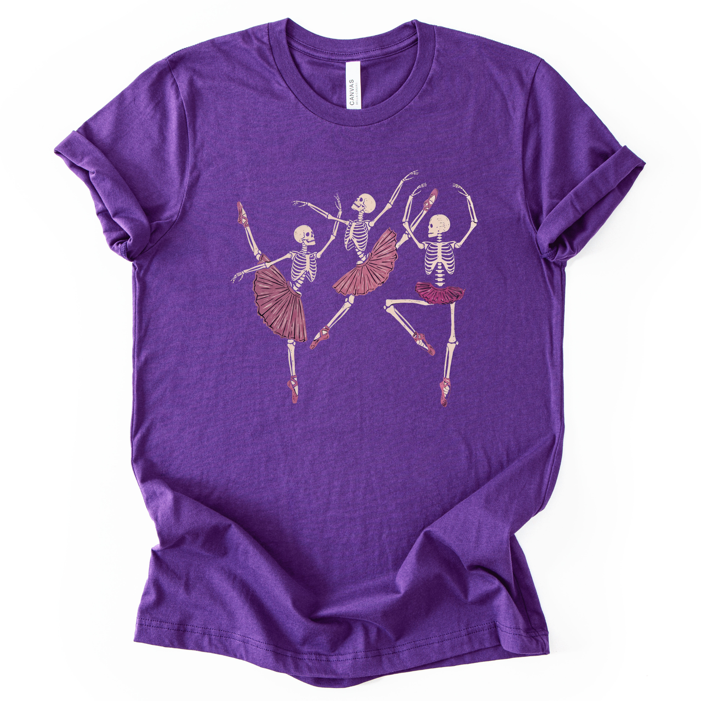 Skeleton Patch - Bella Canvas Super Soft Straight Cut T shirt