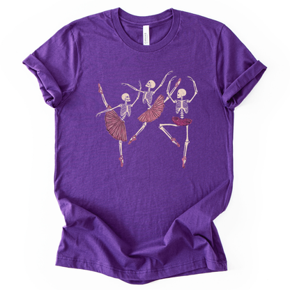 Skeleton Patch - Bella Canvas Super Soft Straight Cut T shirt