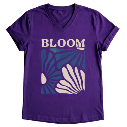 Bloom - Short Sleeve V-Neck Tee