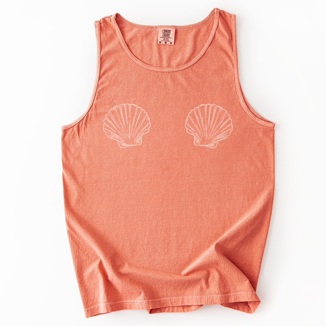 She Shells - Comfort Colors Premium Tank Top
