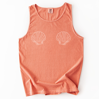 She Shells - Comfort Colors Premium Tank Top