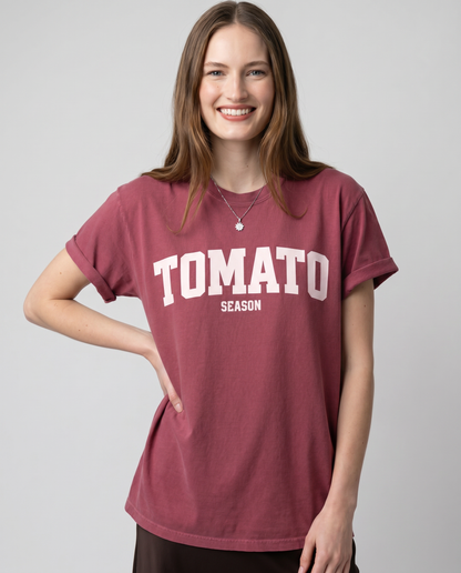 Tomato Season - Comfort Colors Relaxed Fit Premium T Shirt