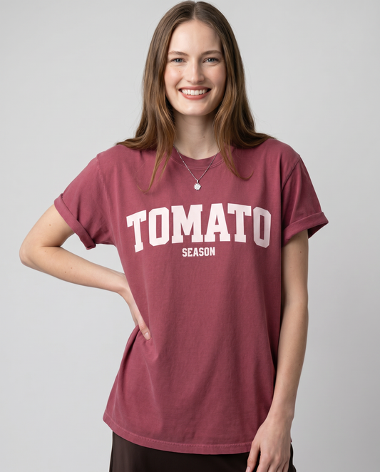 Tomato Season - Comfort Colors Relaxed Fit Premium T Shirt
