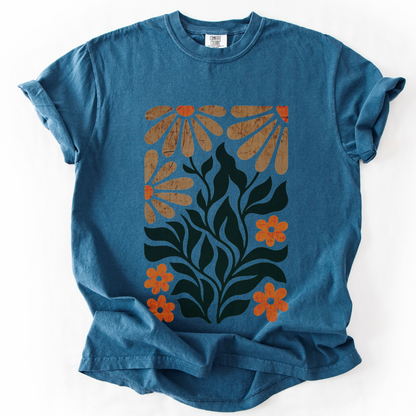 Wildlight Flora -  Relaxed Fit Vintage Wash T Shirt