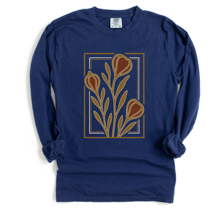 Floraison Noire - Comfort Colors Premium Long Sleeve T Shirt