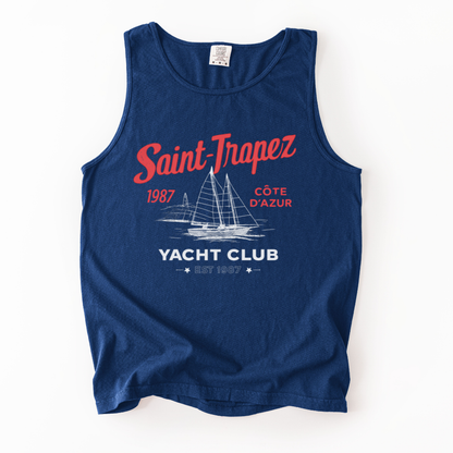 Saint Tropez Yacht Club - Comfort Colors Premium Tank Top