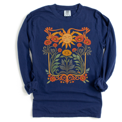 Helia's Garden - Comfort Colors Premium Long Sleeve T Shirt