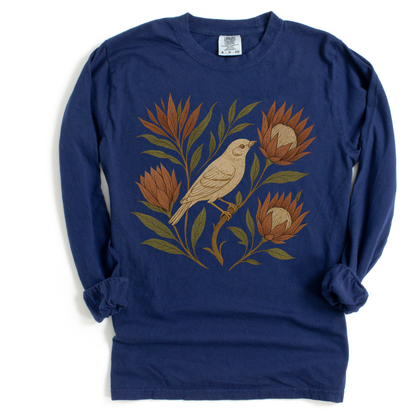 Nature's Chorus - Comfort Colors Premium Long Sleeve T Shirt