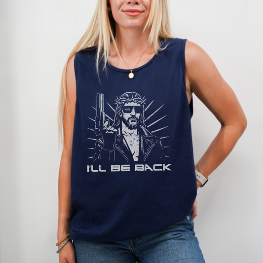 I'll Be Back - Comfort Colors Premium Tank Top