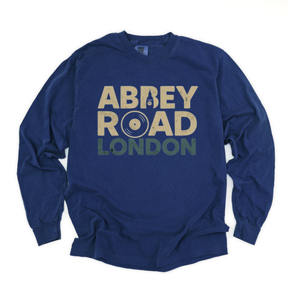 Abbey Road London - Comfort Colors Long Sleeve Premium T Shirt
