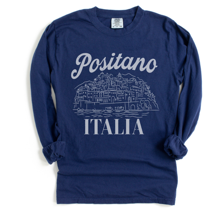 Positano - Comfort Colors Premium Long Sleeve T Shirt