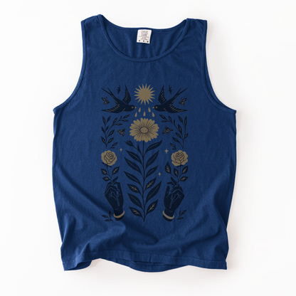 Sanctum Botanica - Comfort Colors Premium Tank Top