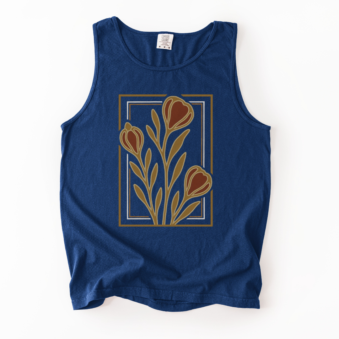 Floraison Noire - Comfort Colors Premium Tank Top