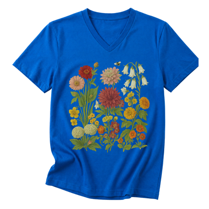 Secret Garden - Bella Canvas Short Sleeve V Neck