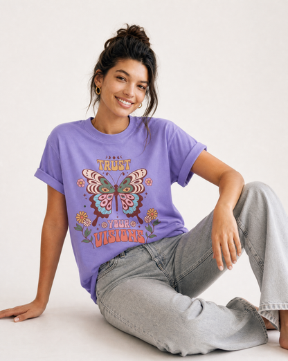 Trust Your Visions - Comfort Colors Relaxed Fit Premium T Shirt
