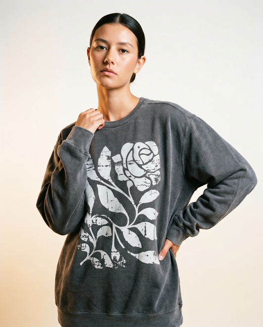 Twisted Rose - Comfort Colors Premium Heavyweight Sweatshirt
