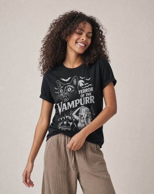Terror Of The Vampurr - Bella Canvas Super Soft Standard Fit T Shirt