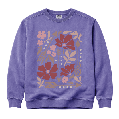 Arrows Of Bohemia - Comfort Colors Premium Heavyweight Sweatshirt