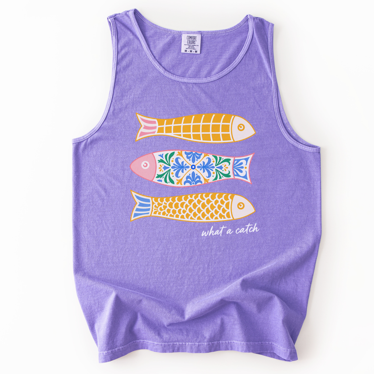 What A Catch - Comfort Colors Premium Tank Top