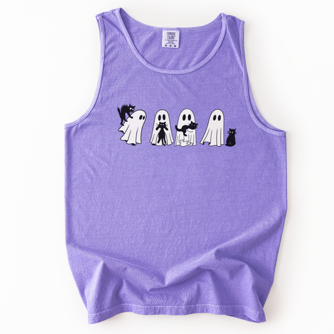 Scaredy Cats - Comfort Colors Premium Tank Top