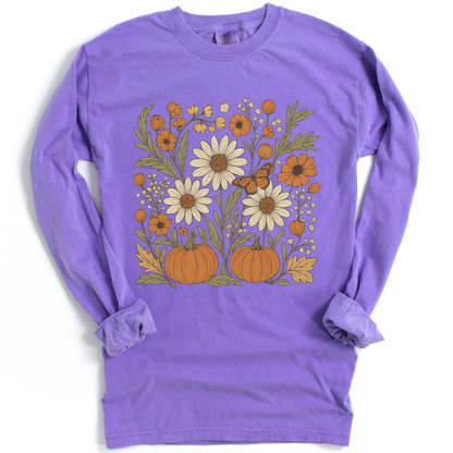 Autumn Harvest - Comfort Colors Premium Long Sleeve T Shirt