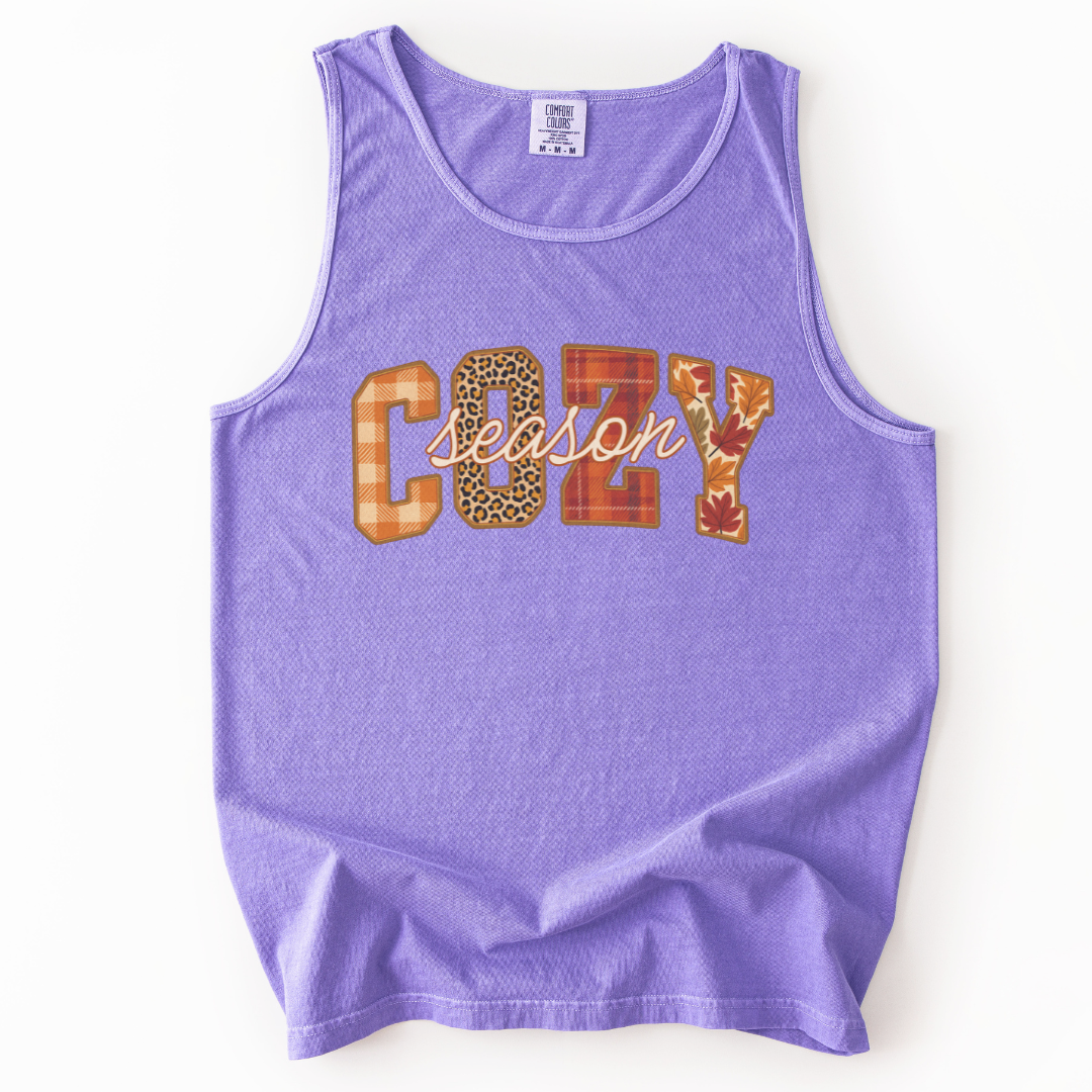 Cozy Season - Comfort Colors Premium Tank Top