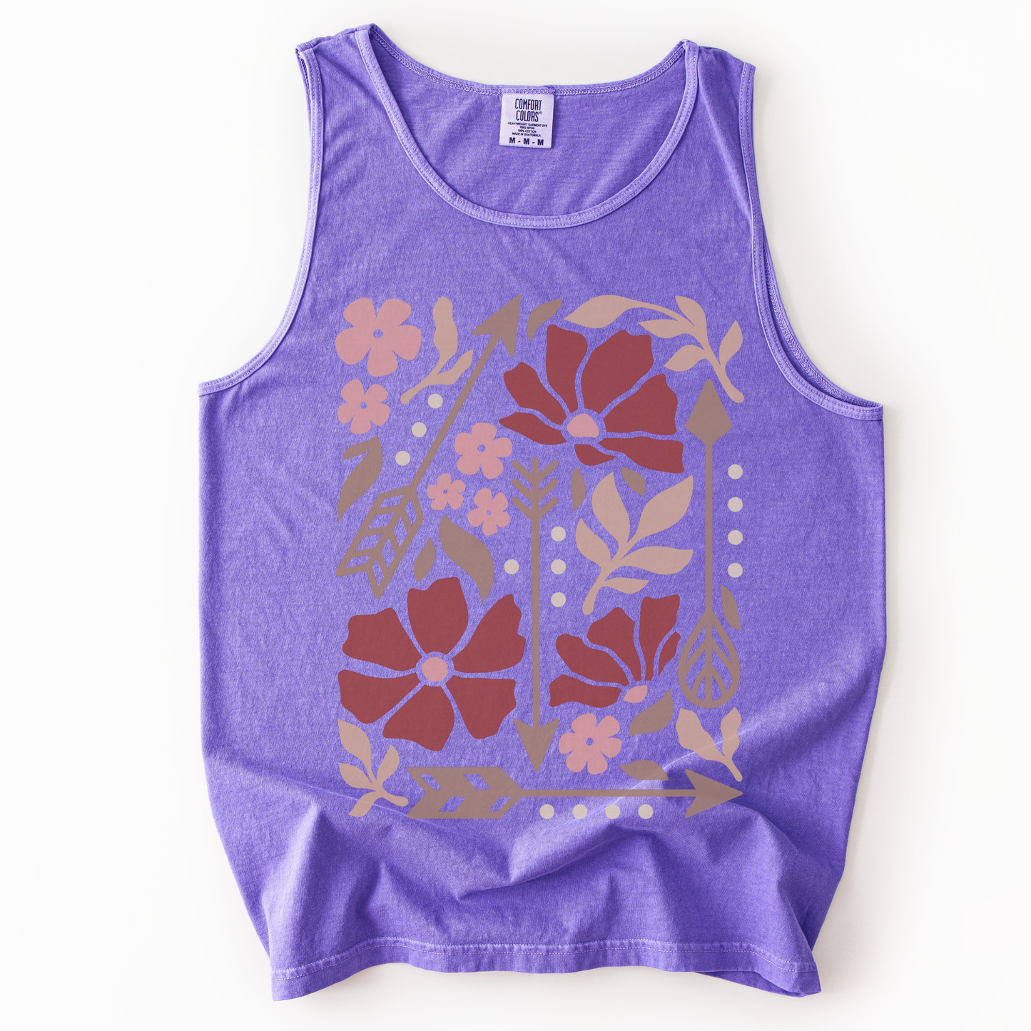 Arrows of Bohemia - Comfort Colors Premium Tank Top