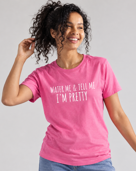 Water Me - Bella Canvas Super Soft Straight Cut T shirt