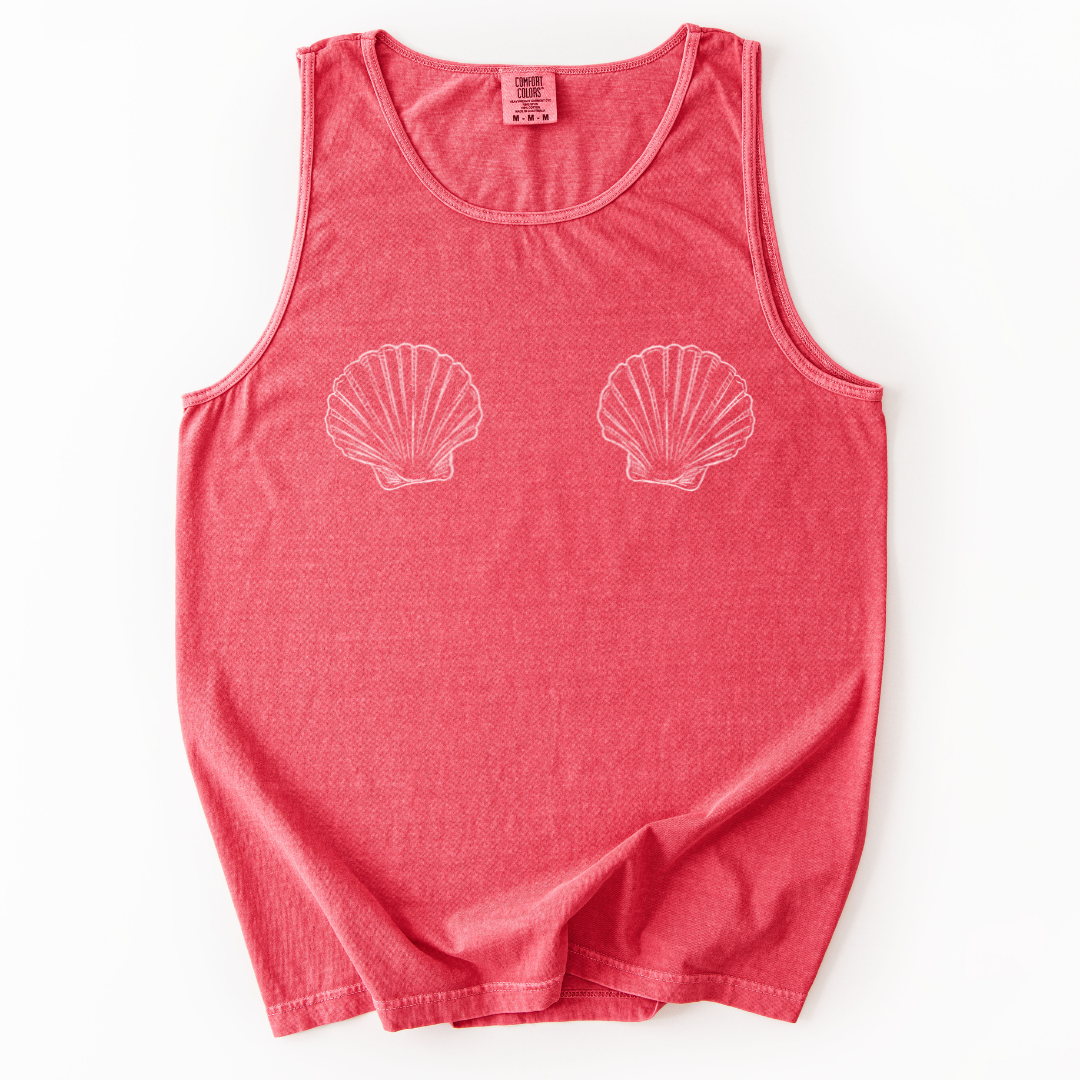 She Shells - Comfort Colors Premium Tank Top