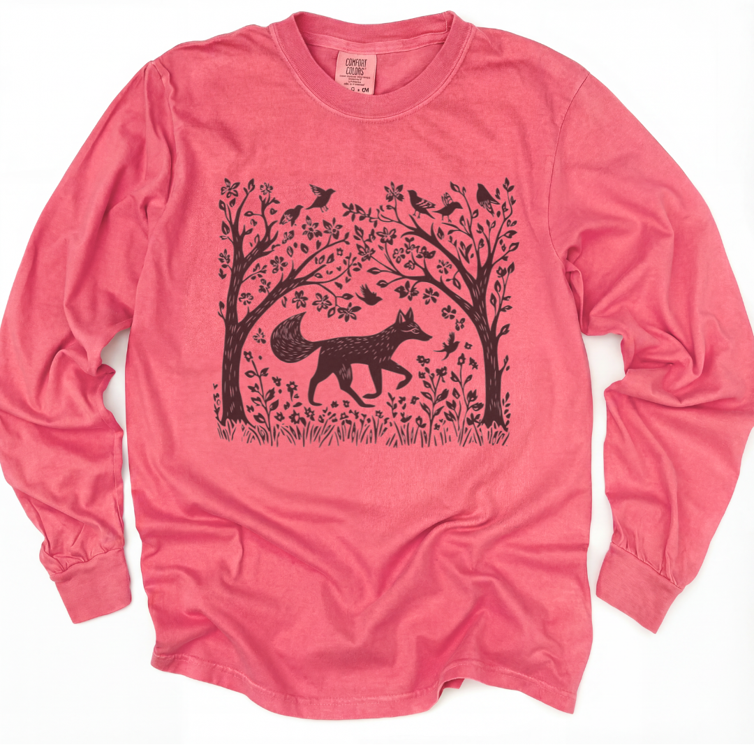 Foxtrot - Comfort Colors Long Sleeve Premium T Shirt