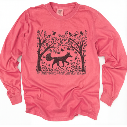 Foxtrot - Comfort Colors Long Sleeve Premium T Shirt