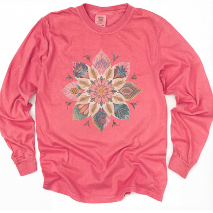 Serenity - Comfort Colors Premium Long Sleeve T Shirt