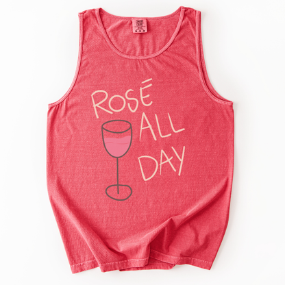 Rose All Day - Comfort Colors Premium Tank Top