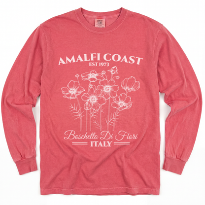 Amalfi Coast - Comfort Colors Premium Long Sleeve T Shirt