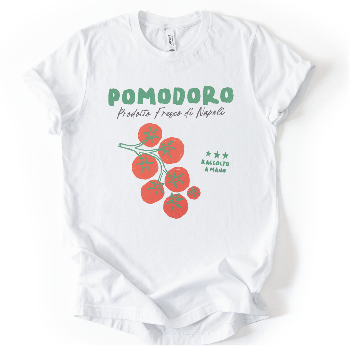 Pomodoro - Bella Canvas Super Soft Straight Cut T Shirt