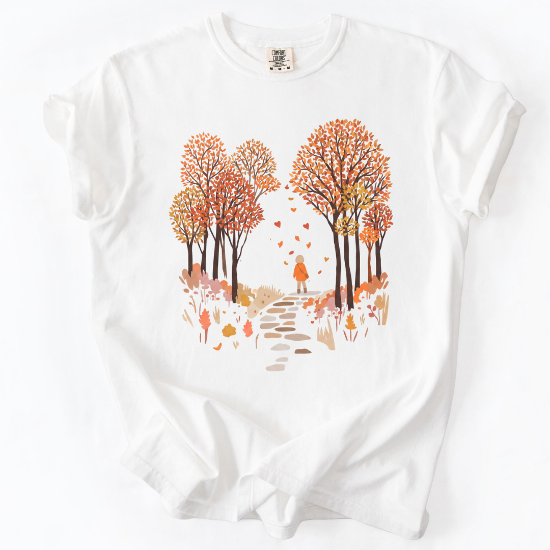 Autumn Walks - Comfort Colors Relaxed Fit Premium T Shirt