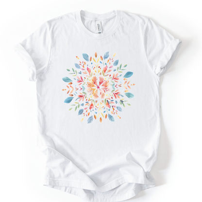 Plant Mandala - Bella Canvas Super Soft Standard Fit T Shirt