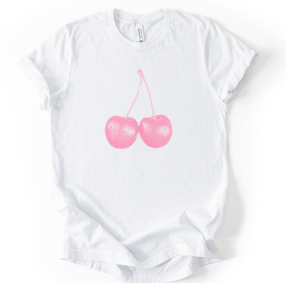 Cherries - Bella Canvas Super Soft Straight Cut T shirt