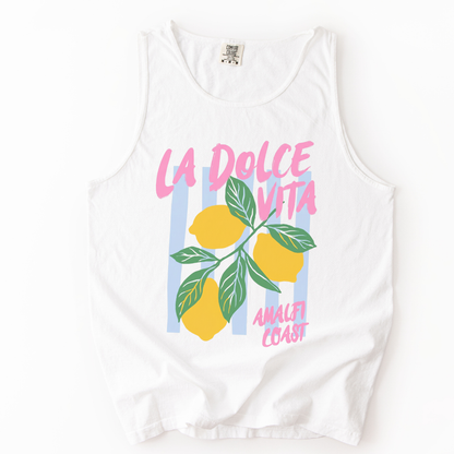 La Dolce Vita - Comfort Colors Premium Tank Top