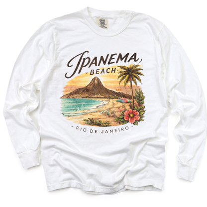 Ipanema - Comfort Colors Long Sleeve Premium T Shirt