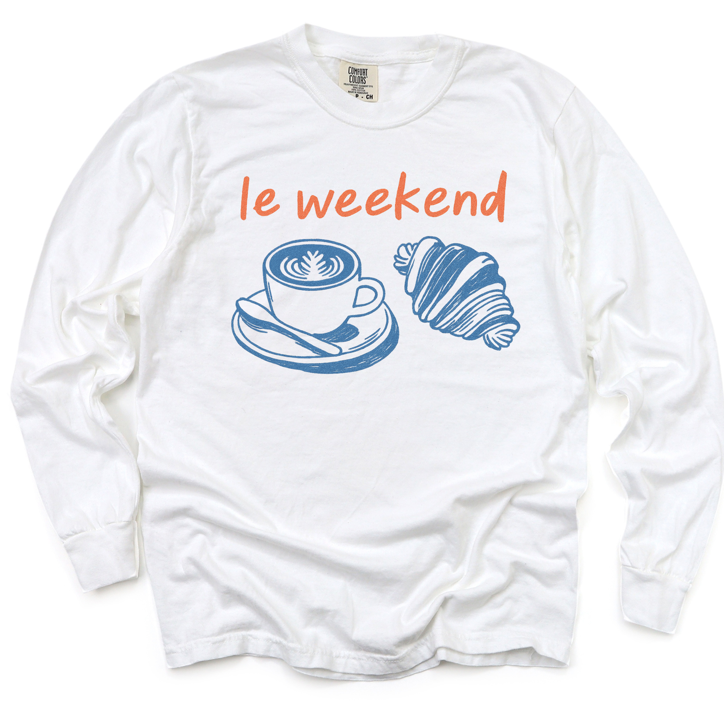 Le Weekend - Comfort Colors Long Sleeve Premium T Shirt