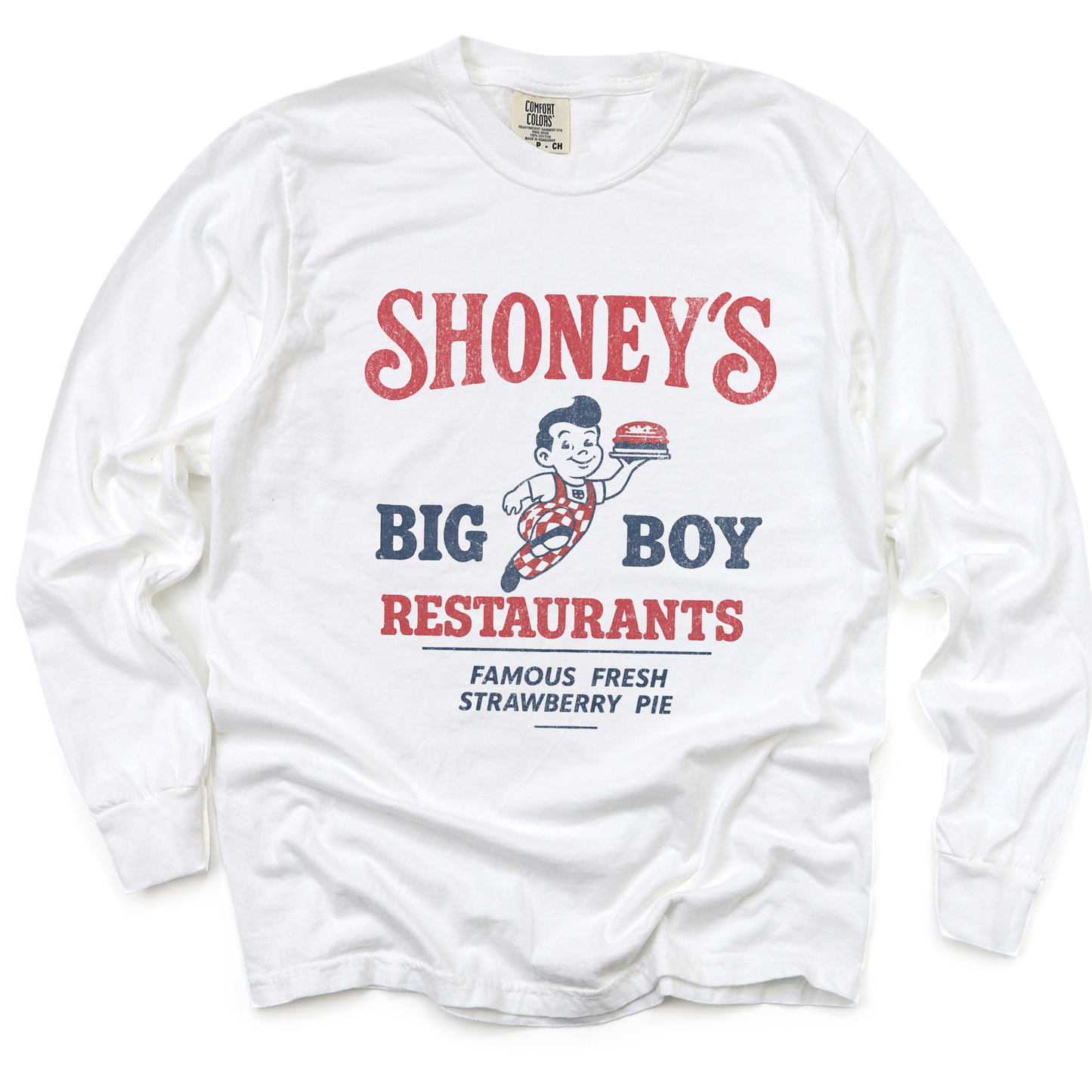 Shoney's Big Boy Restaurant - Comfort Colors Long Sleeve Premium T Shirt