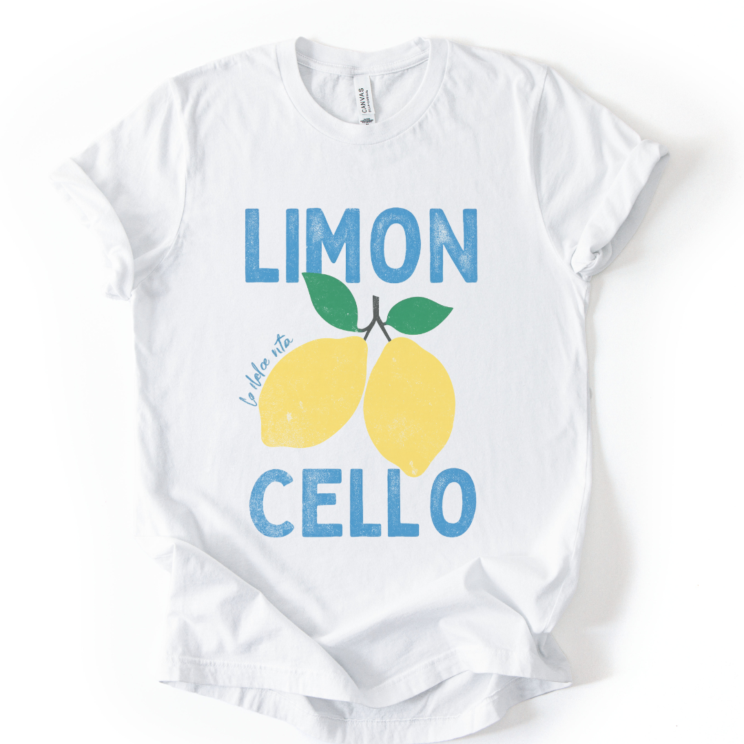 Limon Cello, Vintage Tee - Bella Canvas Super Soft T Shirt