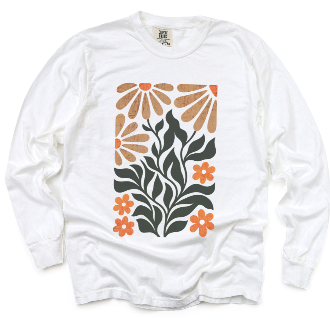 Wildlight Flora - Comfort Colors Premium Long Sleeve T Shirt
