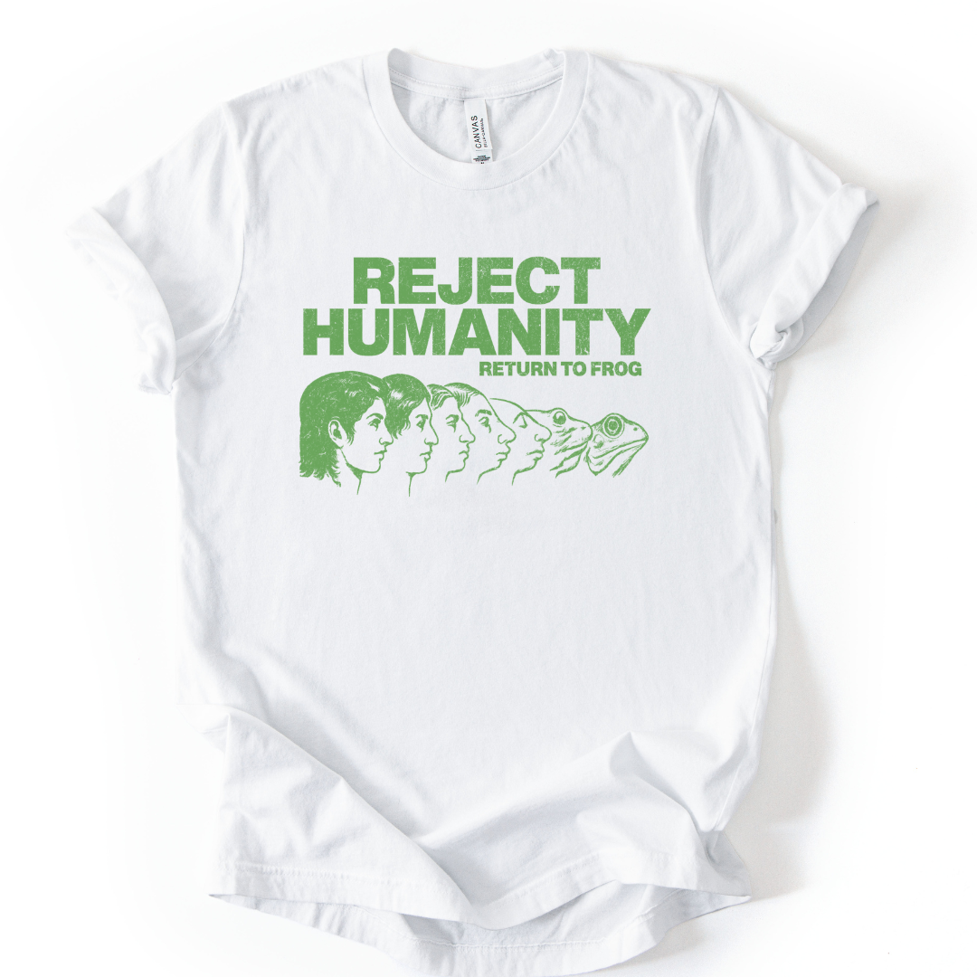 Reject Humanity - Bella Canvas Super Soft Straight Cut T shirt