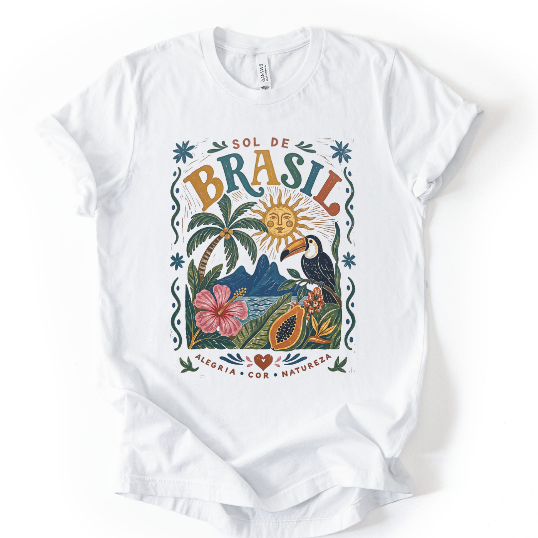 Brazil - Bella Canvas Super Soft Straight Cut T shirt