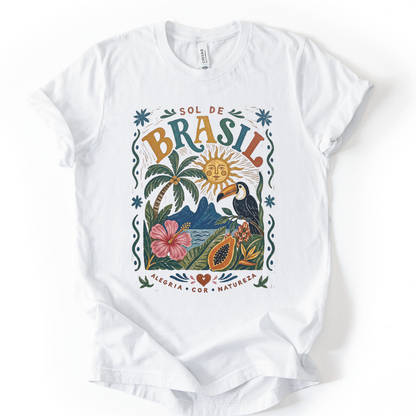 Brazil - Bella Canvas Super Soft Straight Cut T shirt