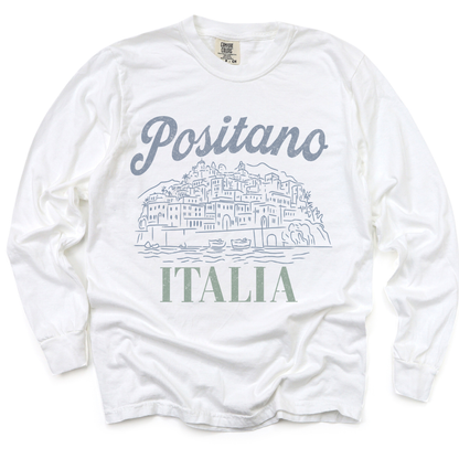 Positano - Comfort Colors Premium Long Sleeve T Shirt