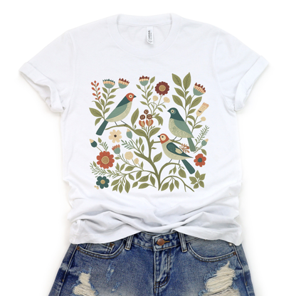 Folk Aviary - Bella Canvas Super Soft T Shirt
