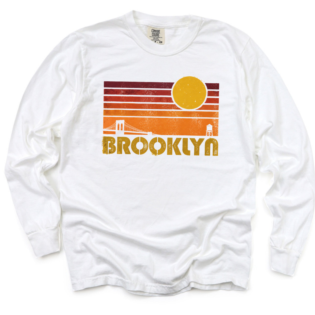 Brooklyn - Comfort Colors Long Sleeve Premium T Shirt